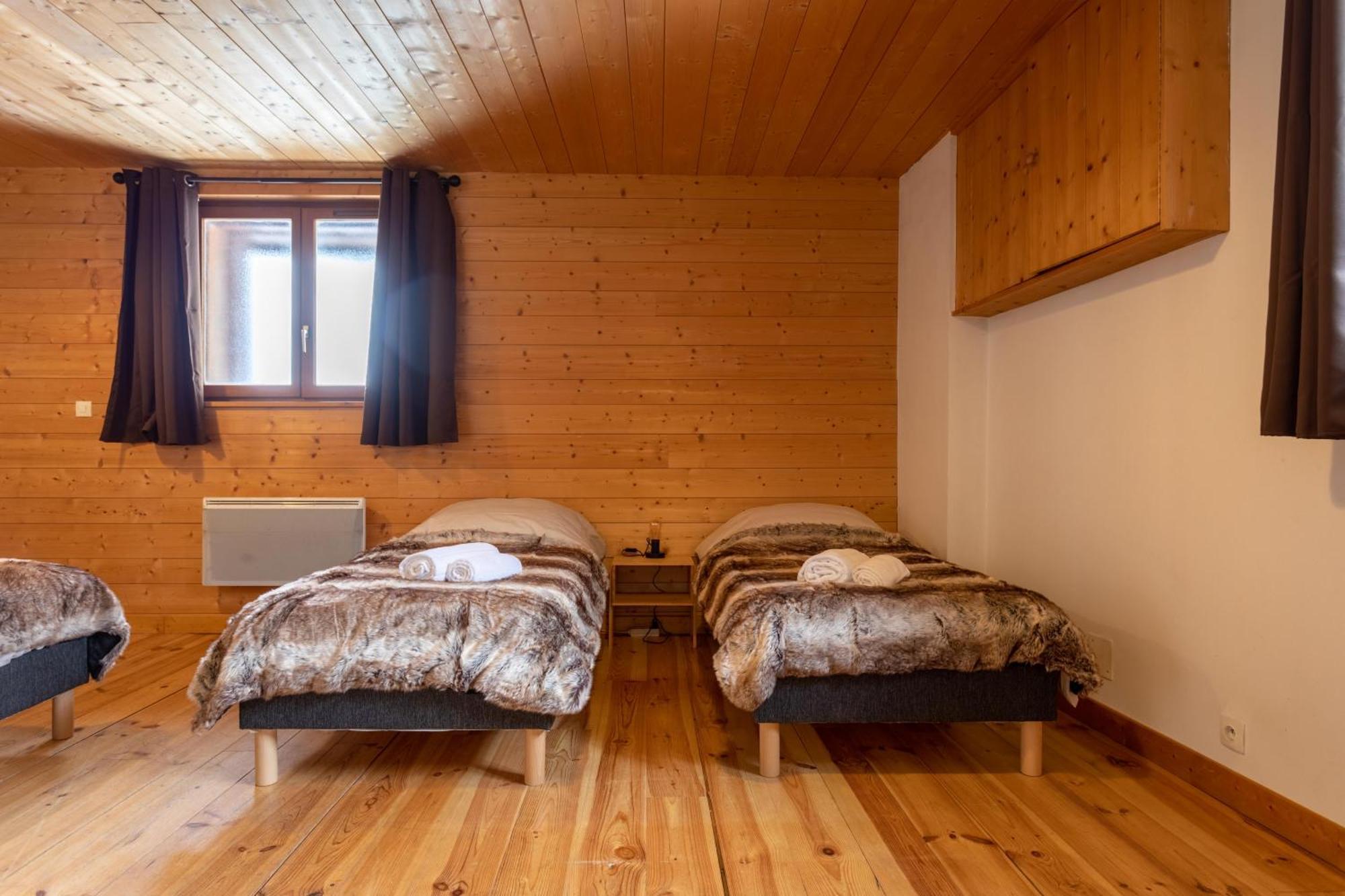 Le Petit Paradis, Chalet Au Coeur Des 3 Vallees Saint-Marcel  外观 照片
