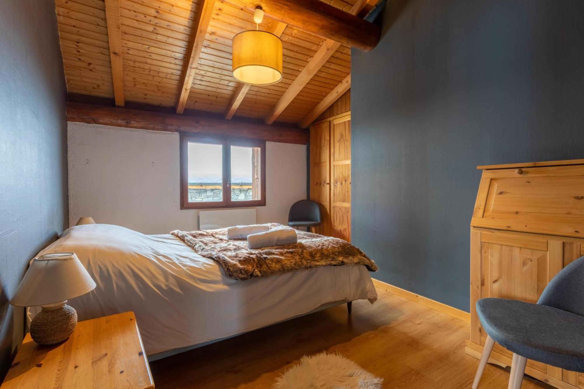 Le Petit Paradis, Chalet Au Coeur Des 3 Vallees Saint-Marcel  外观 照片